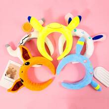 pocket monsters 1Pc/5Pcs Plush Hair Hoops From The Pokémon Eevee Series, Pokémon Peripheral Accessories - Multicolor - View 13