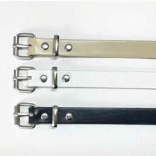 New Minimalist Elegant Women's Belt, Fashion Versatile Pin Buckle Jeans Belt, Waist Belt For Casual Dresses - Multicolor - View 1