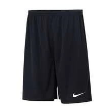 Nike 男士 NK DF PARK III SHORT NB K 运动短裤，适合跑步、健身训练、通勤等场合，舒适休闲穿着，IB8654-010 - 黑色 - 查看 1