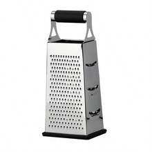 9-Inch 4-In-1 Stainless Steel Vegetable Grater, Slicer, Shredder And Cheese Grater, Ideal Gift For Cooking Enthusiasts, Christmas/Halloween/Birthday, Kitchen Gadget - Silver - View 8