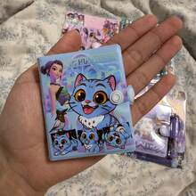 Hasbro 1/4/8件套女巫组合迷你笔记本套装（含笔），文具笔记本，明星便签本 - 彩色 - 查看 8