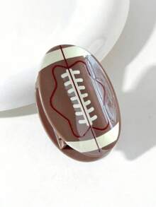 1 PC Football And Rugby Accessories - Women's Hair Styling Clips, Hair Accessories For Football, Basketball, Tennis Sports, Fashion Hair Clips For Hairstyles, Autumn Accessories, Summer Hair Clips, 2026 World Cup Summer Beach Claw Clips Vacay Hair Claws,Holiday,Travel - Multicolor - View 2