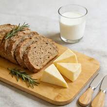 1 Khay nướng pizza đa năng bằng tre tự nhiên có tay cầm, khay tròn/vuông dùng làm đế bánh pizza, thớt, khay phục vụ, thích hợp để nướng bánh, cắt trái cây và rau củ, bánh mì, phô mai, bít tết, dụng cụ làm bánh, đồ dùng nhà bếp. - 1PC - Xem 6