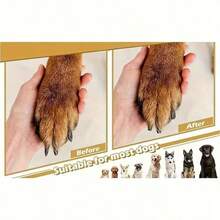 1pc Dog Nail Care Tool, Battery-Free Dog Nail Grinder, Pet Nail File, Nail Trimmer, Nail Grinder For Dogs, Square Pet Nail Grinder - A - View 9