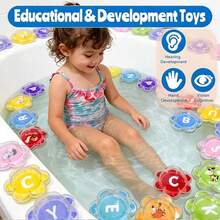 Đồ chơi nổi chất lượng cao mang tính giáo dục dành cho phòng tắm và hồ bơi - Bộ đồ chơi giúp trẻ học chữ cái và số, món quà lý tưởng cho trẻ nhỏ (rất cần thiết cho mùa hè, Giáng sinh hoặc sinh nhật). - Nhiều màu - Xem 3