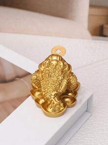 Feng Shui Wealth-Attracting Toad Figurine, Lucky Wealth-Bringing Toad Decor, Bringing Prosperity And Good Fortune - Multicolor - View 4