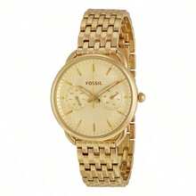 Fossil TAILOR Multifunction Ladies' Watch With Rose Dial (ES3713/ES3714) - Gold - View 6