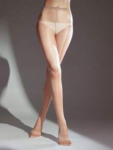 1 Pair Women's Sexy Pearl Shiny Stockings, Thin Shimmery Tights, Elastic Stirrup Pantyhose, Ultra-Thin For Spring/Summer - Multicolor - View 13