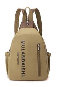 Men's New Multi-Functional Canvas Casual Versatile Outdoor Lightweight Large Capacity Durable Shoulder Messenger Bag - Multicolor - View 11