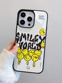 Smiley World 2-In-1 Funny Smiling Face Graphic Hard Phone Case, Compatible With Apple - Multicolor - View 4