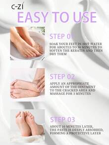 C-ZI薰衣草足霜，深层滋润滋养，去除死皮，缓解干燥皲裂，恢复肌肤光泽，100克/3.53盎司 - 100g - 查看 5