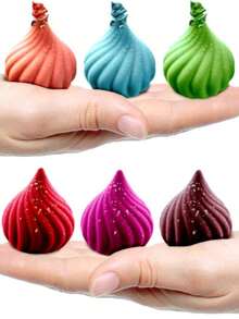 1 pieza Molde de silicona con forma de cuento ruso para hornear tartas mousse, (1/6/15 cavidades) caramelos, pasteles, chocolate, magdalenas, gelatina, pudín, molde para decoración de pasteles, con forma 3D de cuento ruso - Ver 6