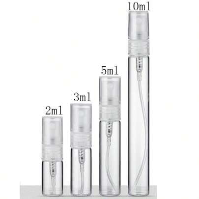 Bộ 5 chai xịt có thể tái sử dụng 5ml/10ml, chai nước hoa nhỏ gọn, dễ mang theo, lý tưởng để chiết rót chất lỏng, thích hợp cho du lịch và các dịp đặc biệt.