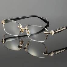 Gafas ópticas redondas hechas a mano de acetato de marca premium, monturas de gafas retro para hombres, accesorios para hombres, accesorios de gafas transparentes - Multicolor - Ver 11