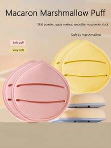 1/2/10pcs Makeup Sponge, Ultra Soft & Thick Air Cushion Puff, Suitable For Foundation, BB Cream, Loose Powder, Dry & Wet Use - Multicolor - View 4