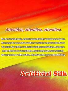 1 Cặp (Trái + Phải) Quạt xếp giả lụa dùng cho múa bụng, quạt dài 1.2m/1.5m/1.8m với nan tre và ren, quạt biểu diễn múa bụng thủ công. - Độ dốc màu đỏ - Xem 8