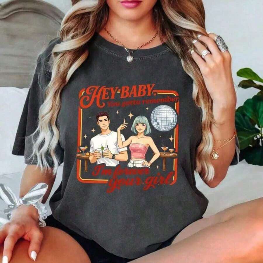 Peter Pan Think Happy Thoughts Shirt, Vintage  Peter Pan T-Shirt,  Fairies T-Shirt, Neverland Shirt, Disneyland Famil - 黑色 5 - 查看 1