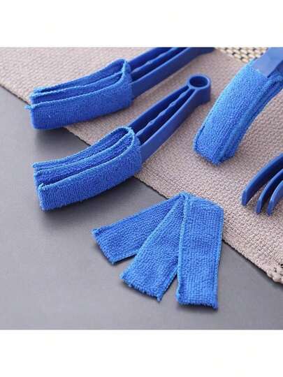 Detachable & Cleanable Electric Fan/AC Air Outlet Blade Dust Cleaning Brush