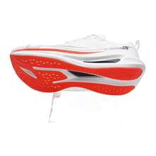 XTEP Men's Running Shoes 5th Generation, One-Piece Molded, Comfortable Shock-Absorbing Breathable Outdoor Running Shoes For Daily Commute And Road Running, 2026 Classic Casual Sports Shoes, 874219110036 Classic White/Black/Bright Orange - Classic White/black/bright Orange - View 7