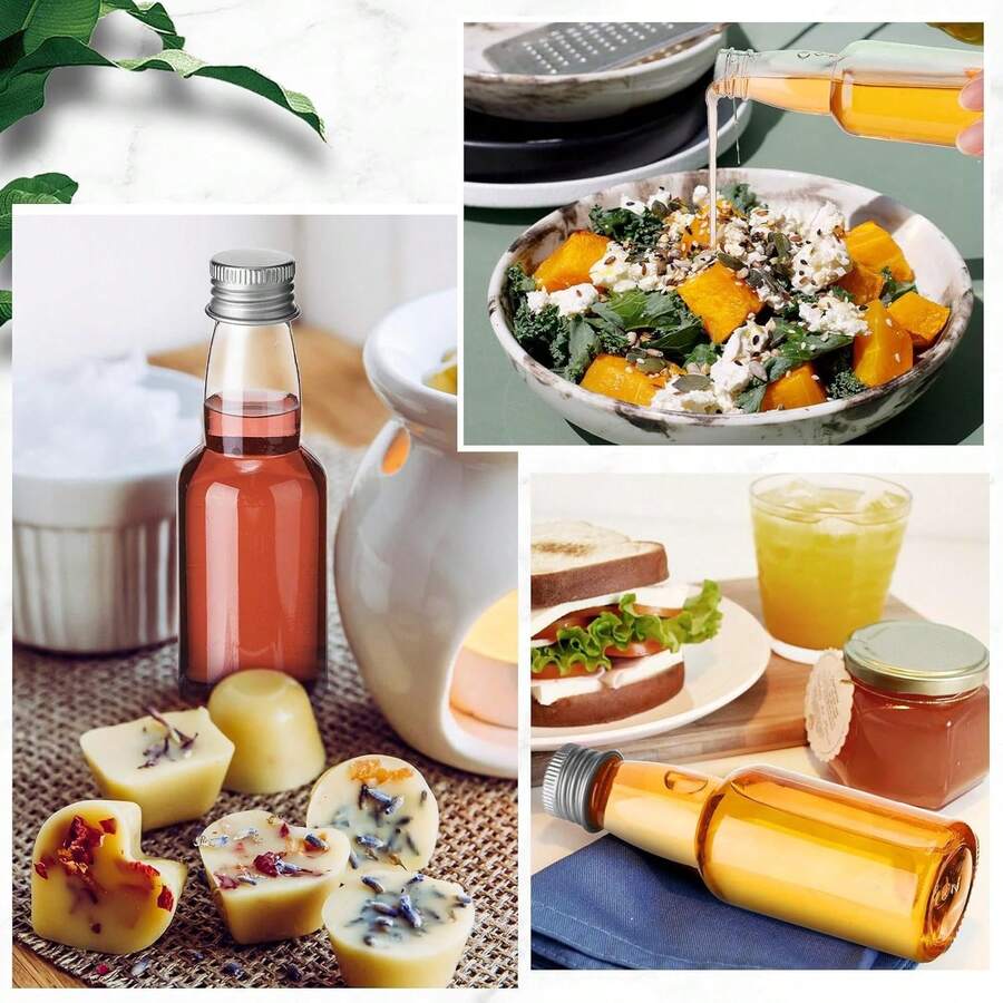 Bộ chai ma thuật mini dành cho tiệc tùng - Có sẵn theo bộ 1/5/10 chiếc, được làm từ nhựa đựng đồ uống với nắp vặn màu đen. Không cần nguồn điện, dễ mang theo, có thể tái sử dụng, phù hợp cho nhiều dịp khác nhau và có thiết kế nhẹ, không gây tiếng ồn. - Nhiều màu - Xem 1