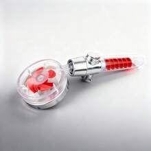 高压水射流淋浴喷头螺旋桨驱动涡流清洁手持式淋浴喷头套装 - 1 - 查看 16