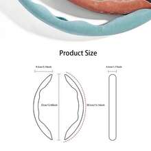 Bộ 2 bọc vô lăng nhung họa tiết bông tuyết, siêu mỏng, chống trượt, thoáng khí, nâng cao trải nghiệm lái xe, phù hợp với mọi loại xe, thiết kế tối giản, đa chức năng. - Nhiều màu - Xem 11