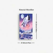 1pc Bestselling Dark Grim Reaper Beach Towel, Ins Style, Essential For Fashionable Men Photo Shoots, Quick-Drying - Hju-64 - View 12