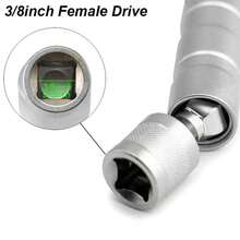 火花塞套筒扳手适配器 14mm 16mm 安装更换维修套件 旋转扭矩磁性拆卸间隙工具 汽车 - Spark Plug Socket - 查看 8