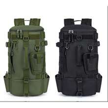 Multifunctional Fishing Backpack Tackle Bag With Rod Holder, Storage For Fishing Gear, MOLLE System Compatible, Suitable For Camping, Hiking, Hunting, Travel, Fishing, Tactical Training - Multicolor - View 1