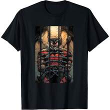 Ultimate Woerine Chained Issue 6 Comic Cover T-Shirt All Seasons,220g Pure Cotton Single-Sided Printed Crew Neck Short-Sleeved T-Shirt,Unisex Top,Base Layer - 顏色2 - 查看 1