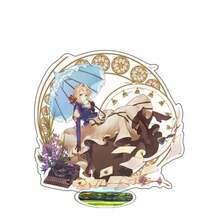 This Violet Evergarden 2D Acrylic Stand Is A Popular Anime Collectible Featuring The Character From "Violet Evergarden". Combining The Beautiful Character Image With High-Transparency Acrylic Craftsmanship, It Is A Fashionable And Exquisite Decoration Piece, Suitable For Placing On Desktops, Display Cabinets, And Collection Shelves. - Multicolor - View 6