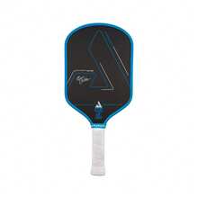 Vợt Pickleball JOOLA Ben Johns Hyperion - Bề mặt carbon nguyên bản và bề mặt sợi carbon mờ giúp tăng cường lực và độ xoáy - Tay cầm kéo dài - Vợt Pickleball sợi carbon - Màu xanh lam - Xem 7