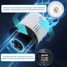 Motor del Ventilador del Aire Acondicionado y Calefacción – Diseñado Específicamente para Versa con Motor 1.6 entre 2012 y 2019, Número de Parte 272261HK0A, Giro Horario; Fabricado con Materiales Resistentes al Calor y Humedad del Tablero, Garantiza Operación Confiable Durante Miles de Horas sin Pérdida de Potencia o Sobrecalentamiento Prematuro. - A - Ver 3