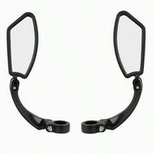 Set de 2 espejos retrovisores universales para bicicleta, espejos retrovisores de bicicleta ajustables 360°, adecuados para ciclismo, aptos para bicicleta de montaña, bicicleta de carretera y bicicleta eléctrica, duraderos y resistentes a golpes, esenciales para montar (incluye herramientas de instalación) - Multicolor - Ver 8