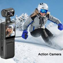 1pc High Definition Wearable M12 Camera - 180° Rotatable Lens, One-Click Recording, Full-Color Night Vision, Loop Recording And Ultra-Low Power Consumption, Clip-On Travel Design, Suitable For Outdoor Sports, Cycling, Travel, Law Enforcement - Multicolor - View 2