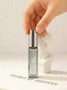 10ml Chai xịt nước hoa thủy tinh vuông nắp kim loại & túi đựng đồ vệ sinh cá nhân trong suốt chống rò rỉ có thể nạp lại di động vật dụng du lịch thiết yếu cho nữ nam - Nhiều màu - Xem 8