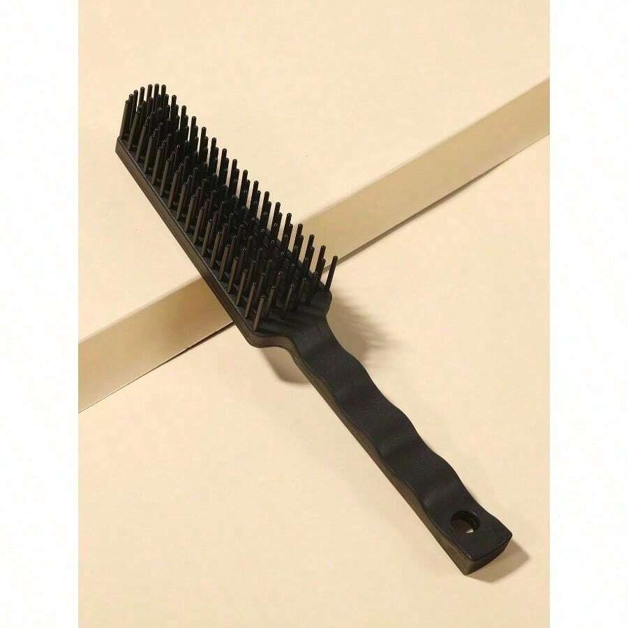 1 Black Comb Hair Brush, Hair Brush, Comb, Hair Tools, Hair Products And Accessories For Barber Salon Beauty Travel Essentials,Back To School,Travel Holiday Essentials,Hair Accessories For Women,Brush,Hair Brushes,Edge Brush,Brush Hair,Hair Comb,Comb Hair,Detangling Brush,Ball Brush,Mini Hair Brush,Hair Brush Set,Wooden Comb,Hair Brushcomb,Barber,Hair Tools,Hair Products,Hair Accessories,Brush,Slick Back Brush,Hair Care,Hair Brushes,Brush Hair,Hair Comb,Barber Accessories,Comb Hair,Curly Hair Brush,Travel,Hair Stuff,Detangling Brush,Ball Brush,Mini Hair Brush,Hair Accessories,Curly Hair Products,Hairdressing Equipment,Accessories,Christmas,Barbershop,Barber Accessories, Hair Accessories, Hairdressing,Wooden Comb,Travel Essentials,Travel Essential,Hairstyle,Hairdressing - Black - View 1