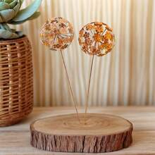 2个复古金属花园标牌 | 复古铁艺花园插牌 | 适用于庭院、花园、节日和季节性装饰 - 2支繡球花地插 - 查看 2