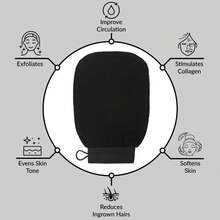 2pcs Deep Cleansing Body Scrub Gloves Double-Sided Bath Towel For Daily Skin Care - Xem 5