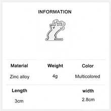 1PC Funny Abstract Figure Enamel Pins Self-Care Badges Metal Brooches Fashion Lapel Badge Backpack Clothes Jewelry Bag Pins Imperdible Graduation Gift - Multicolor - View 7