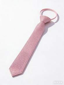 1pc Men's Sequin & Rhinestone Tie, Suitable For Weddings, Parties, Cosplay And Other Occasions, Sequin Tie (Silver/AB Color/Red/Blue) - Multicolor - View 14