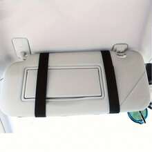 1 pieza Caja de pañuelos de fieltro para coche, Soporte para pañuelos colgante para parasol, Caja de pañuelos para coche - A - Ver 4