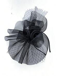 1 pieza Sombrero mini elegante, estilo Kentucky Derby, adecuado para fiestas de té de damas, bodas, Halloween, eventos de la iglesia, sombrero de copa, fiesta rave, accesorios de Halloween, futura novia, sombrero de copa mini, sombrero mini, regalo, verano, playa - Multicolor - Ver 7