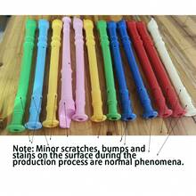 1 pieza (Estándar 30cm, Premium 32cm) Flauta soprano recta de PVC con 8 agujeros, desmontable en 3 secciones con 6/8 agujeros, estilo alemán para actuaciones, aprendizaje, enseñanza y práctica - Multicolor - Ver 12