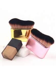 新款柔软刷毛身体彩妆刷，不粘粉底刷，大号BB霜刷，黑色，适合新手，周五美妆工具推荐，粉底刷，遮瑕刷，腮红刷，修容刷，腮红刷，古铜粉刷，散粉刷，粉底刷，腮红刷 - 彩色 - 查看 7
