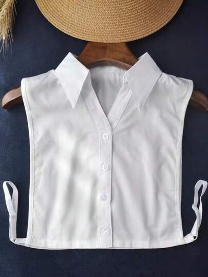 1pc Versatile Detachable Collar, Decoration For Sweaters, Hoodies, Blouses