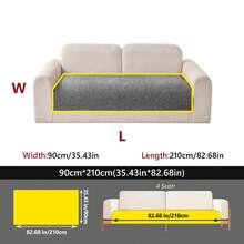 1 buah Sarung Sofa Warna Polos Lembut & Nyaman, Sarung Sofa Ramah Kulit, Selimut Sofa Dekorasi Rumah Baru, Cocok untuk Semua Musim, Anti Selip - MultiWarna - View 18