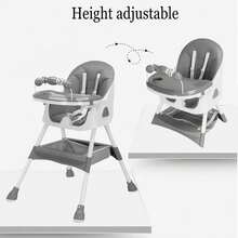 UBRAVOO Foldable Baby High Chair (6 Months And Up), With Large Non-Slip Mat & Toy Rack, Easy To Clean - Khaki - View 8