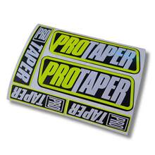 Set 5 Piezas Stickers para Moto Estilo Racing – Calcomanías Adhesivas para Motocicleta Dirt Bike Motocross Enduro – Vinil Resistente Decoración Moto Diseño Deportivo Personalización Motocicleta Accesorios Moto Alta Durabilidad - Amarillo - Ver 3