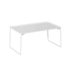 Expandable Cabinet Shelf Organizer, Stackable Metal Kitchen Corner Cabinet Storage Rack, Countertop Organizer And Shelves, Suitable For Cabinet/Bathroom/Countertop/Tableware - View 9